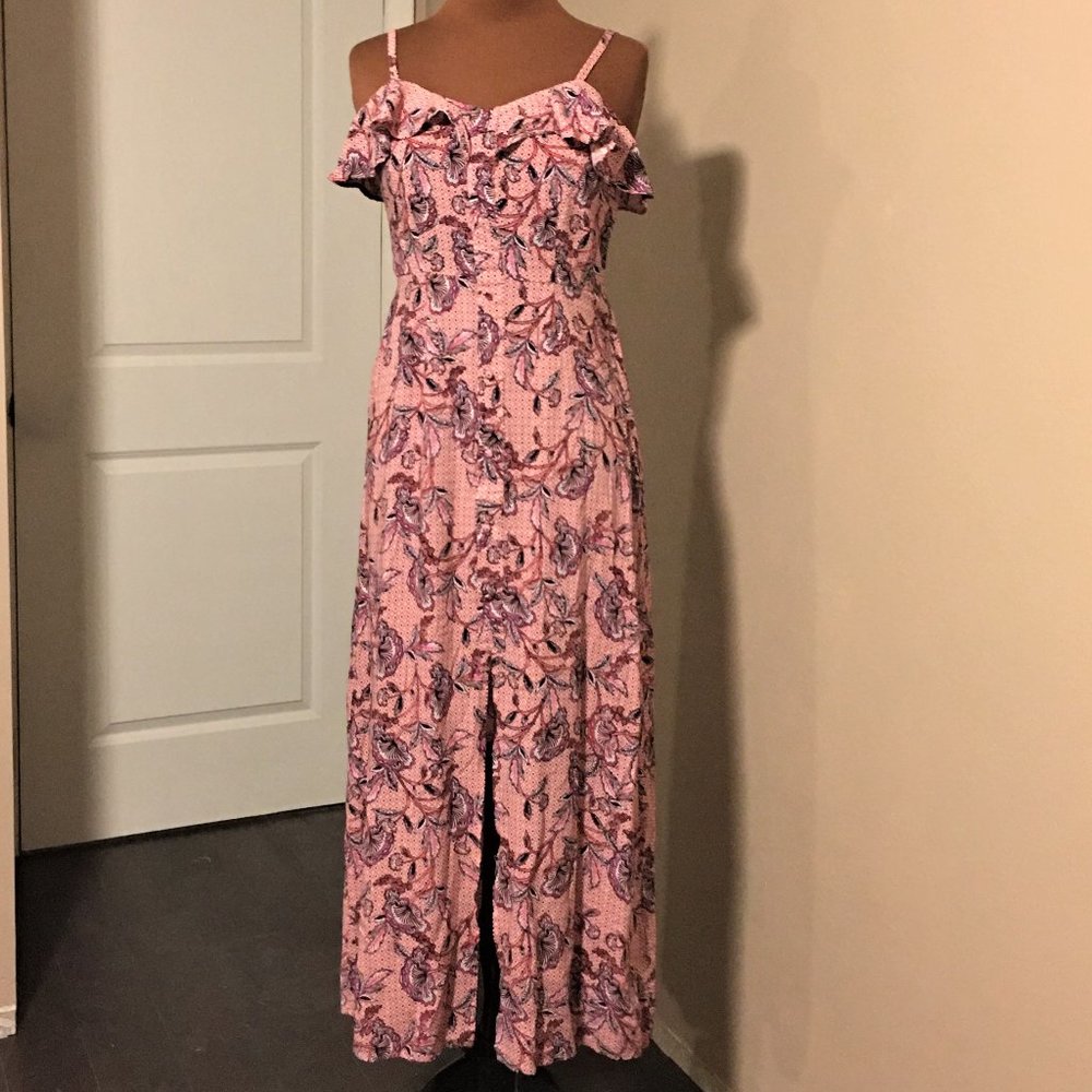 HOPE & HARLOW Bazaar Floral Maxi Dress  |  Size 6 - Picture 3 of 13